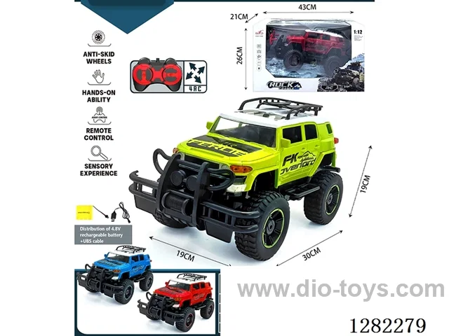 1:12 4ch 27MHz RC car included battery
