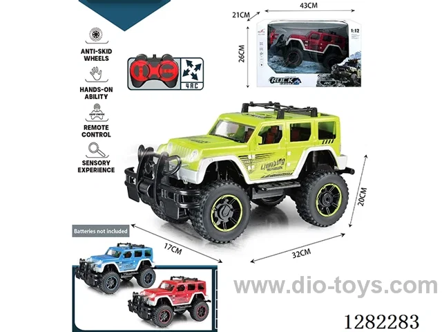 1:12 4ch 27MHz RC car not included battery