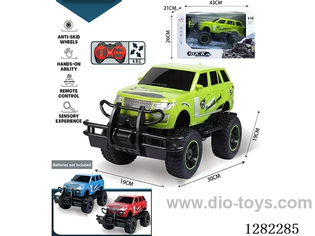 1:12 4ch 27MHz RC car not included battery