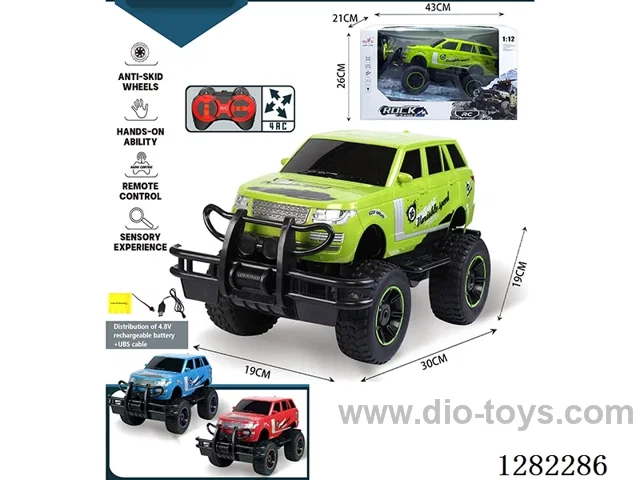 1:12 4ch 27MHz RC car included battery