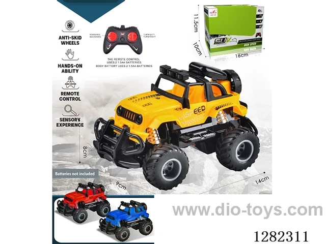 1:43 4ch 27MHz RC car not included battery