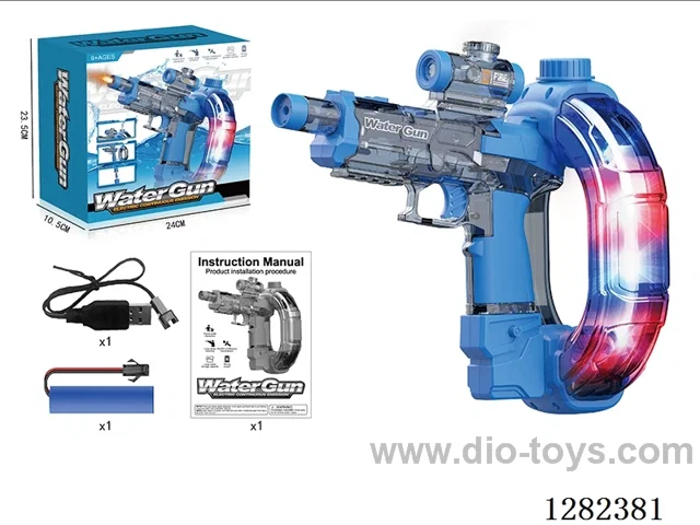 Light-Up Electric Water Gun 700ML, Battery Included