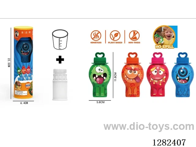 Monster Non-Spill Bubble Bottle 60ML