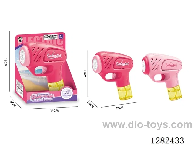 6-Hole Bubble Gun 35ML (Batteries Not Included)