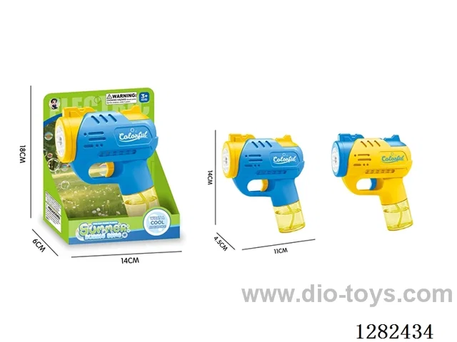 6-Hole Bubble Gun 35ML (Batteries Not Included)