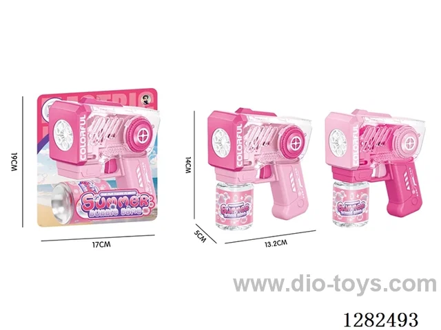 Multi-Hole Bubble Gun 70ML (Battery Not Included)