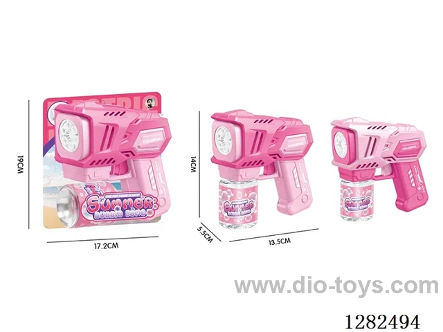 Multi-Hole Bubble Gun 70ML (Batteries Not Included)