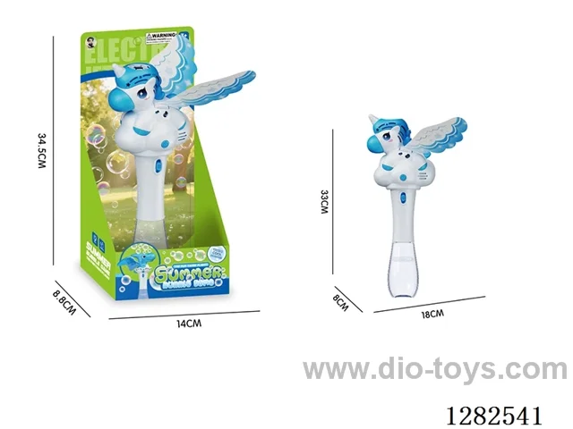 Unicorn Remote-Controlled Bubble Battle Machine (Batteries Not Included)
