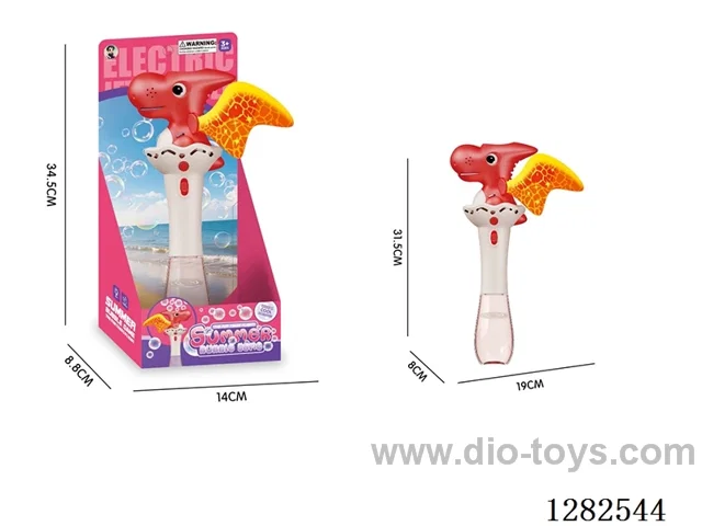 Dinosaur Remote-Controlled Bubble Battle Machine (Batteries Not Included)