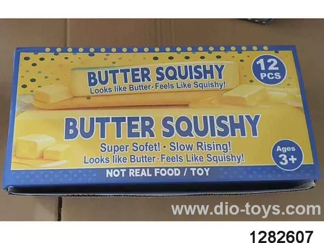 butter squeeze toys in display box(12pcs/display box)