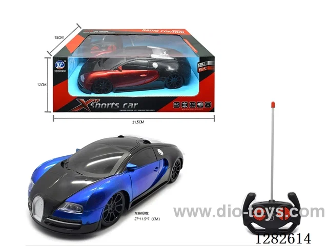 1:16 4ch rc car with light not included battery