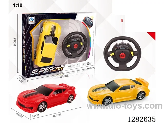 1:18 4ch rc car with light not included battery