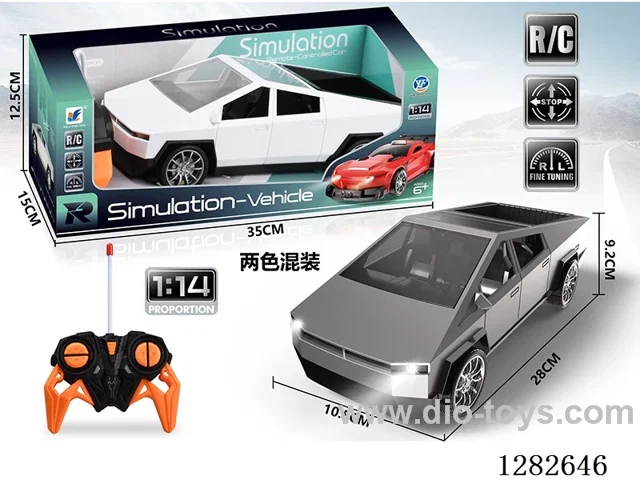 1:14 4ch rc car with light not included battery