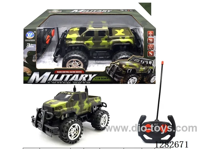 1:18 4ch rc car with light not included battery