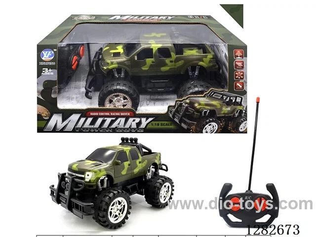 1:18 4ch rc car with light not included battery
