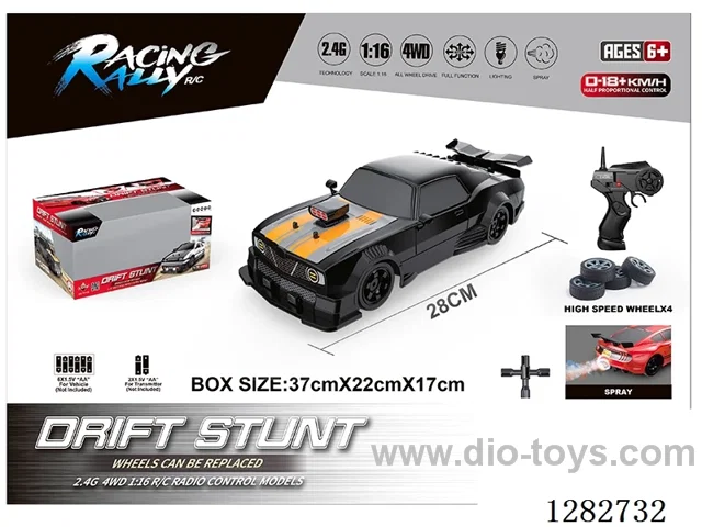 1:16 4WD RC car not included battery