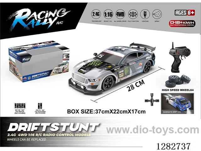1:16 4WD RC car not included battery