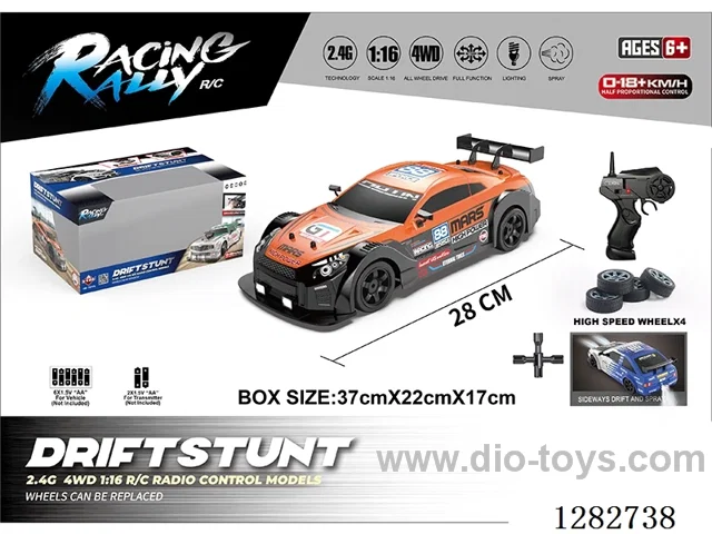 1:16 4WD RC car not included battery