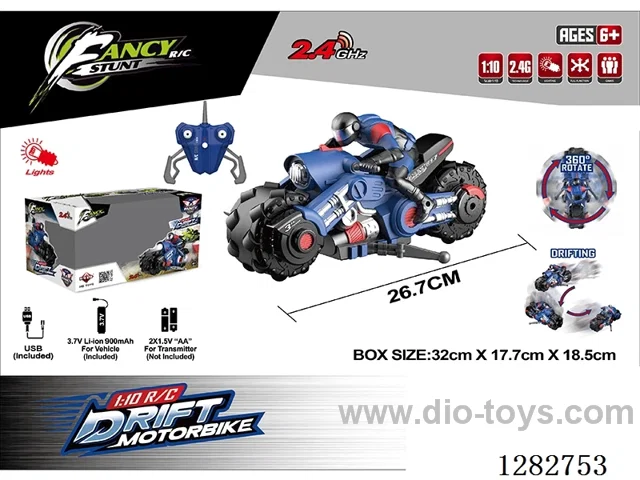 1:10 RC car included battery