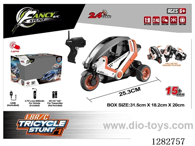 1:8 RC car included battery