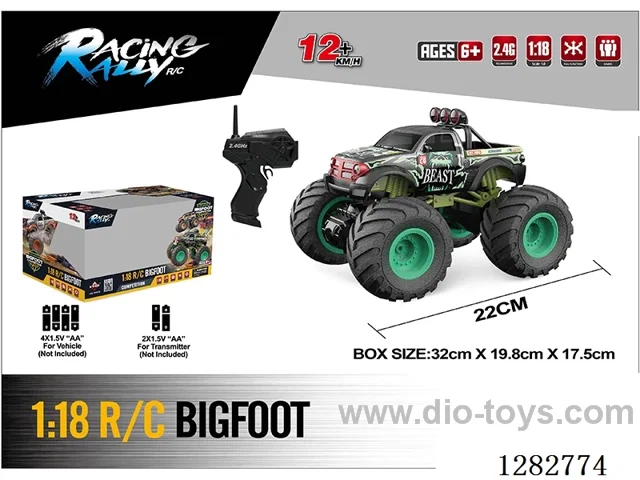 1:18 RC car not included battery