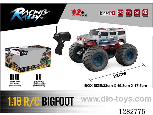 1:18 RC car not included battery