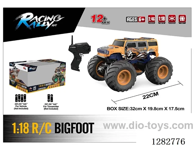 1:18 RC car not included battery