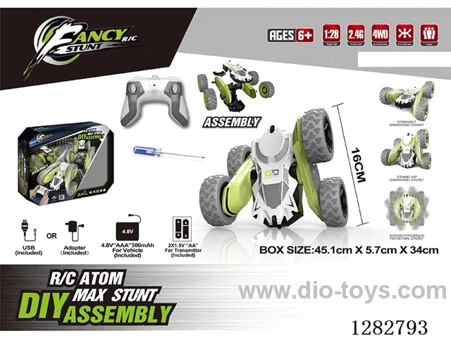 1:28 RC car included battery