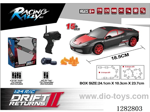 1:24 4WD RC car not included battery