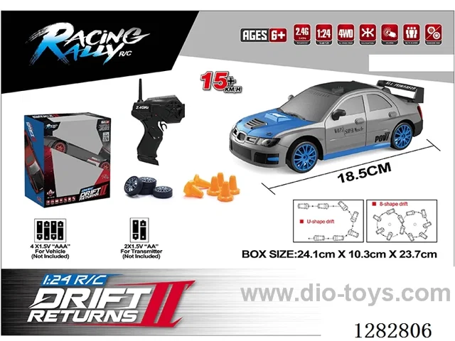 1:24 4WD RC car not included battery