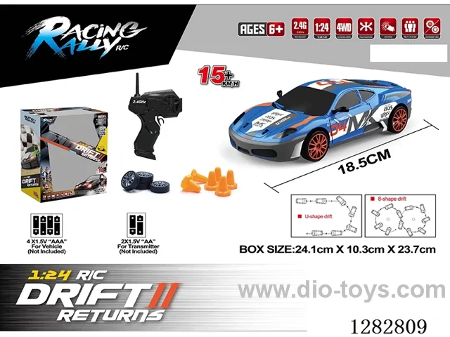 1:24 4WD RC car not included battery