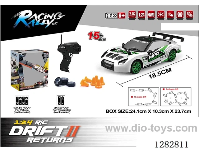 1:24 4WD RC car not included battery
