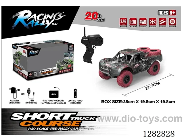 1:20 4WD RC car included battery