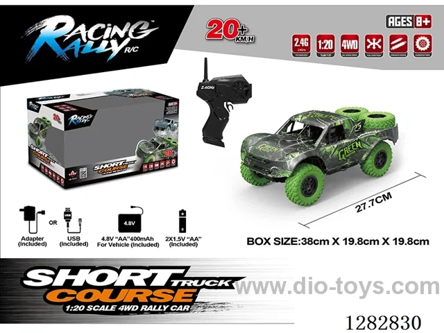 1:20 4WD RC car included battery