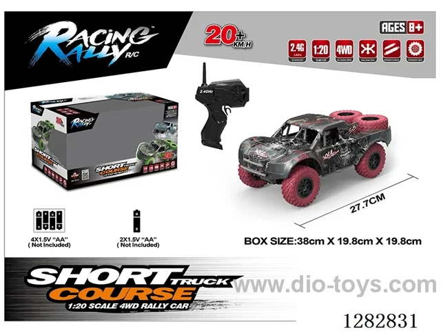 1:20 4WD RC car not included battery