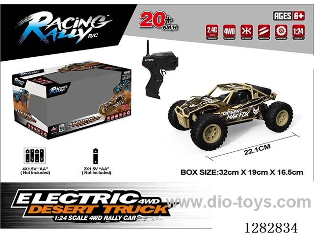 1:24 4WD RC car not included battery