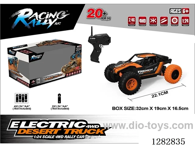 1:24 4WD RC car not included battery