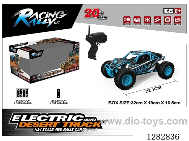 1:24 4WD RC car not included battery