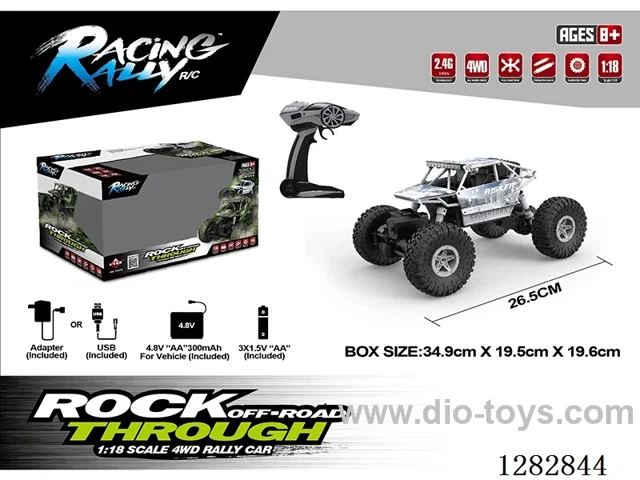 1:18 RC car included battery