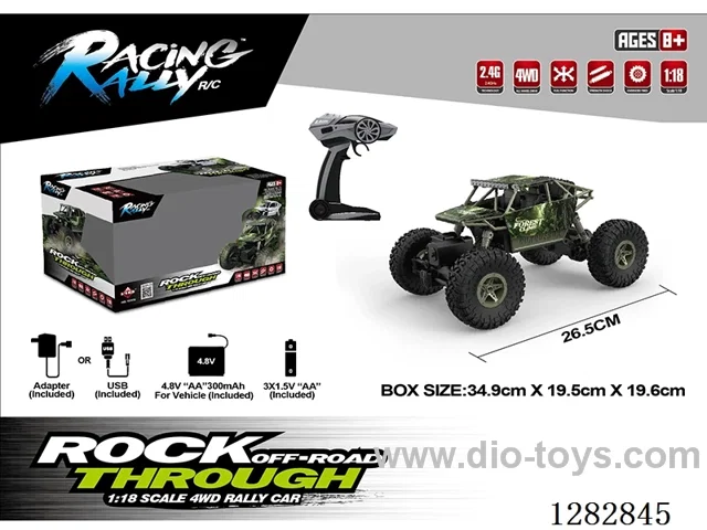 1:18 RC car included battery