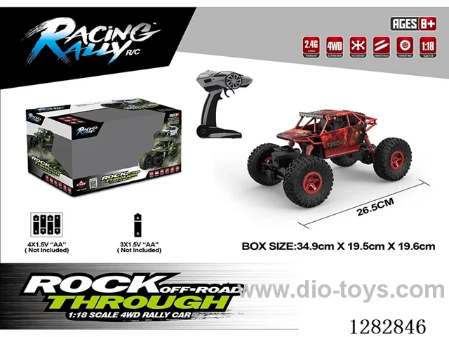 1:18 RC car not included battery