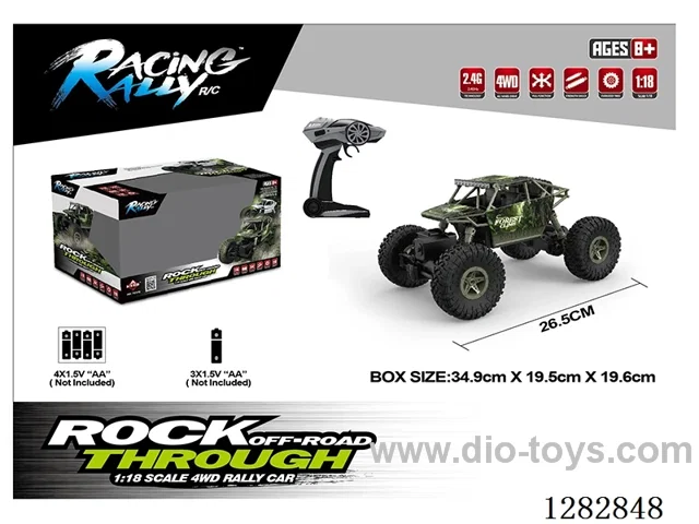 1:18 RC car not included battery