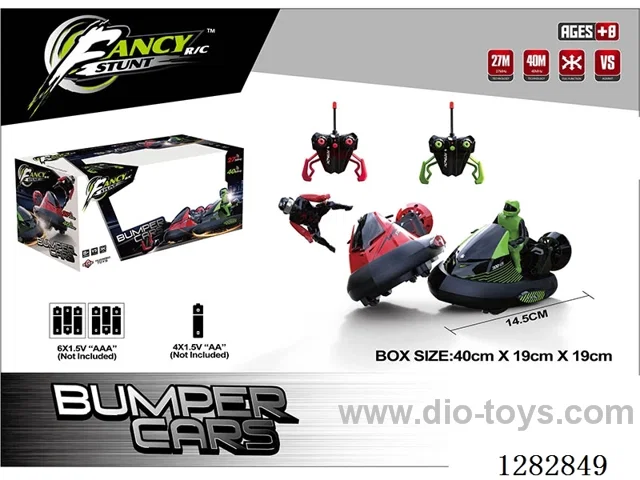 RC Battle Bumper Cars (Set of 2)not included battery