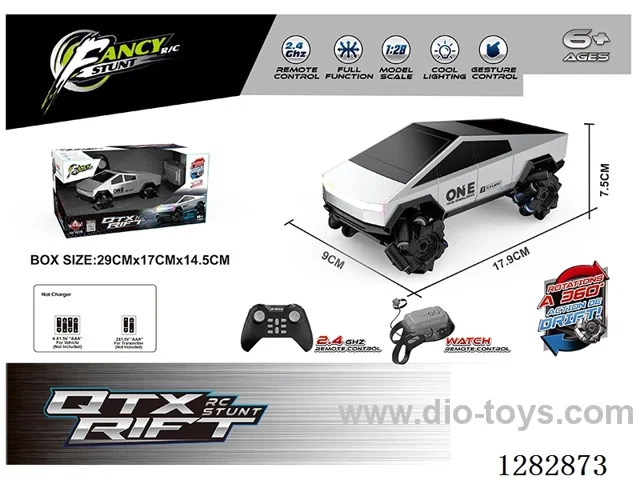 rc stunt car with watch not included battery