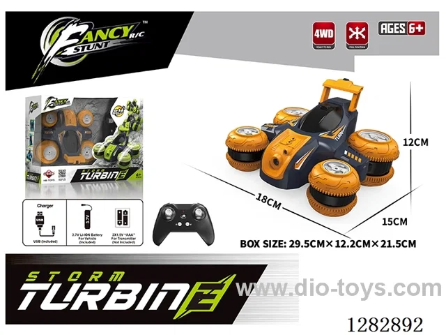 rc stunt car included battery
