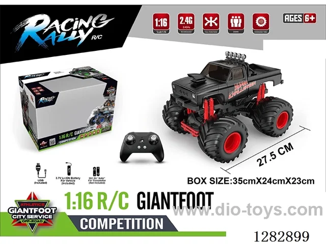 1:16 rc car included battery
