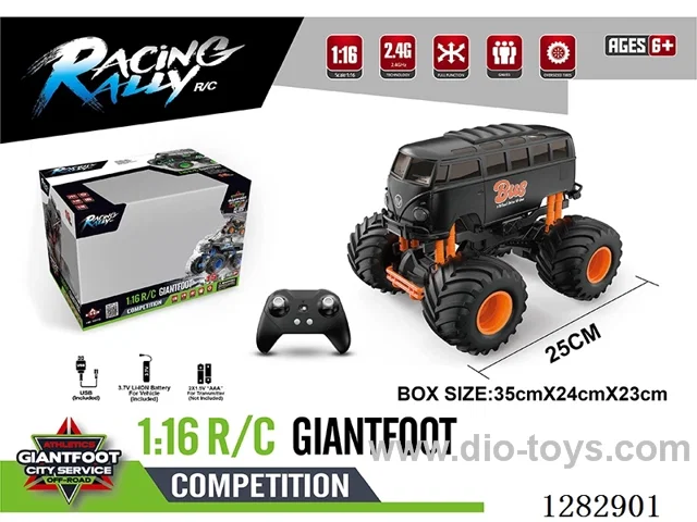 1:16 rc car included battery
