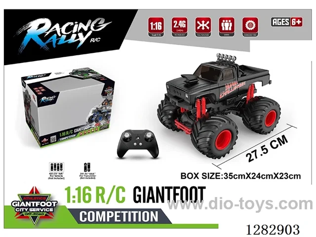 1:16 rc car not included battery