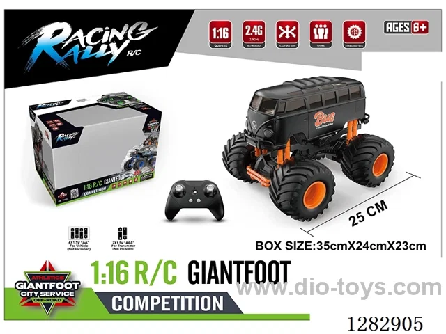 1:16 rc car not included battery