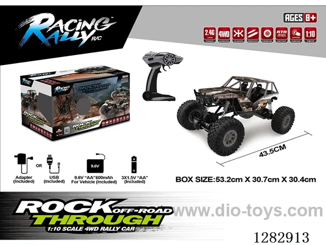1:10 rc car included battery